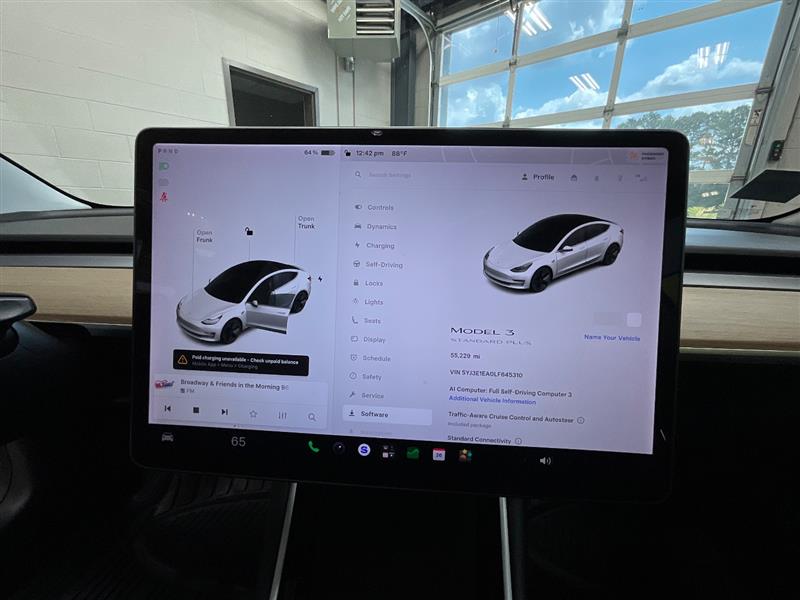 2020 TESLA MODEL 3 Standard Range