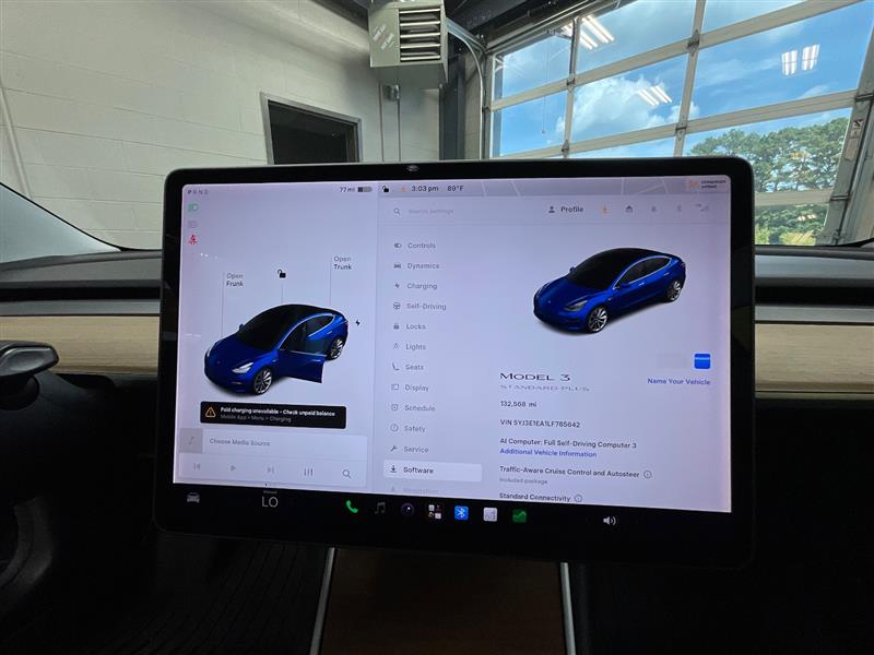 2020 TESLA MODEL 3 Standard Range