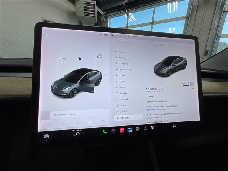 2021 TESLA MODEL 3 Standard Range Plus