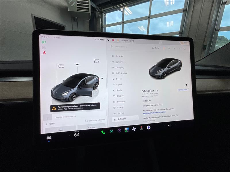 2022 TESLA MODEL 3 LONG RANGE