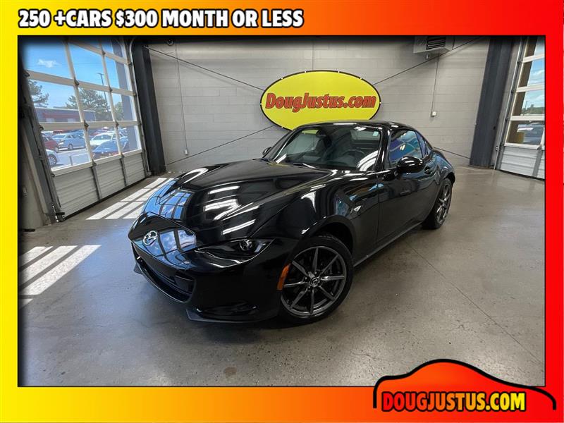 Black 2024 Mazda MX-5 Miata Convertible Rear-Wheel Drive Automatic