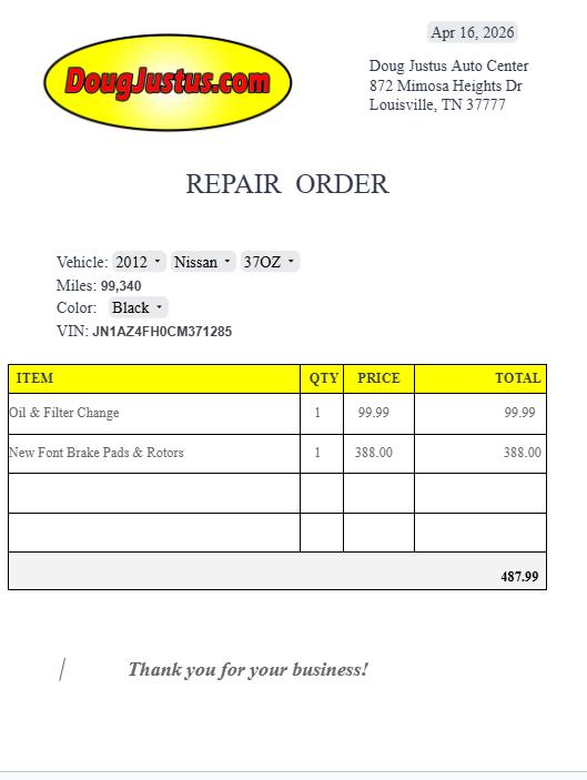 2012 NISSAN 370Z TOURING