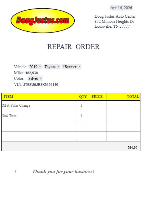 2019 TOYOTA 4RUNNER SR5