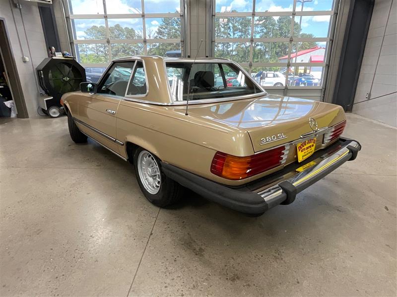 1985 MERCEDES-BENZ 380 SERIES 380SL