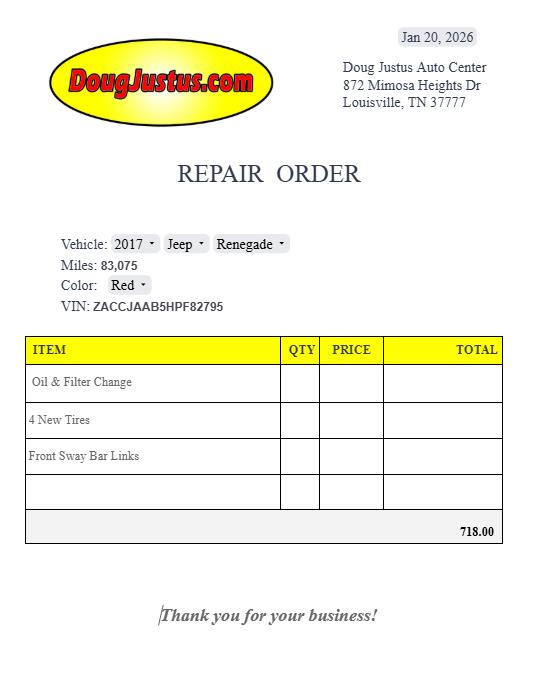 2017 JEEP RENEGADE SPORT