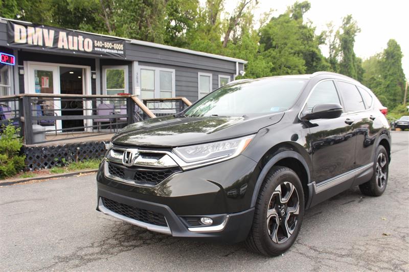 Green 2017 Honda CR-V Touring AWD SUV / Crossover All-Wheel Drive Automatic