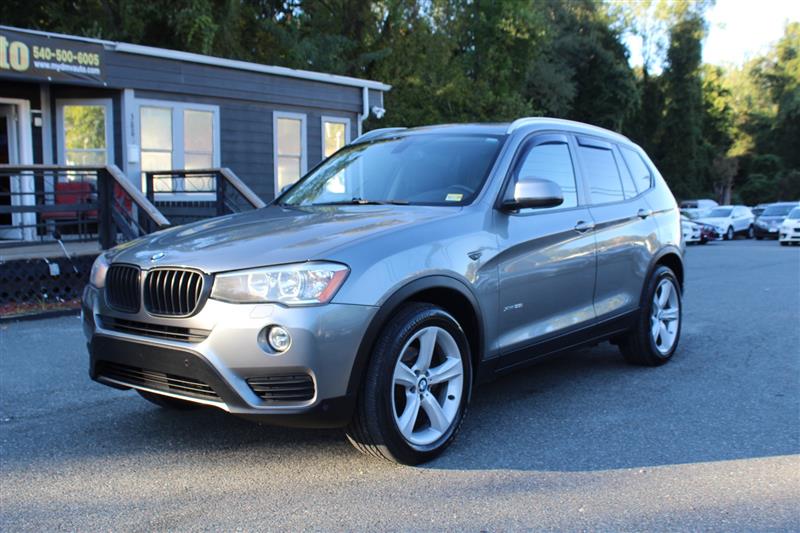 Gray 2017 BMW X3 xDrive28i AWD SUV / Crossover All-Wheel Drive Automatic
