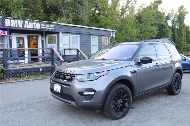 Black 2018 Land Rover Discovery Sport HSE AWD SUV / Crossover All-Wheel Drive Automatic