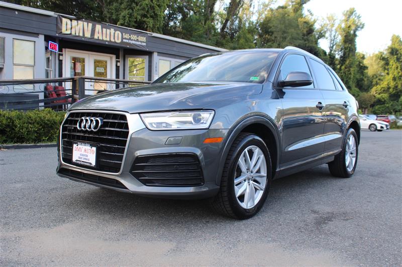 Gray 2018 Audi Q3 2.0T quattro Premium SUV / Crossover All-Wheel Drive Automatic