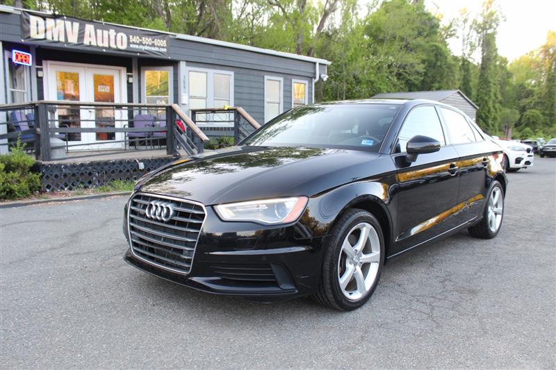 Black 2016 Audi A3 1.8T Premium Sedan FWD Sedan Front-Wheel Drive Automatic