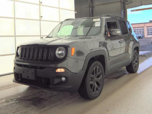 Gray 2016 Jeep Renegade Justice SUV / Crossover Four-Wheel Drive Automatic
