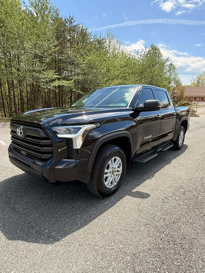 Black Diamond 2024 Toyota Tundra SR5 CrewMax Cab 4WD Pickup Truck Four-Wheel Drive Automatic