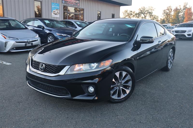 Black 2013 Honda Accord Coupe EX Coupe Front-Wheel Drive Manual