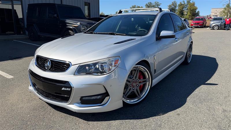 Silver Ice Metallic 2016 Chevrolet SS RWD Sedan Rear-Wheel Drive