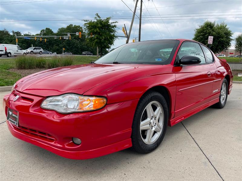 Red 2004 Chevrolet Monte Carlo Coupe Front-Wheel Drive Automatic