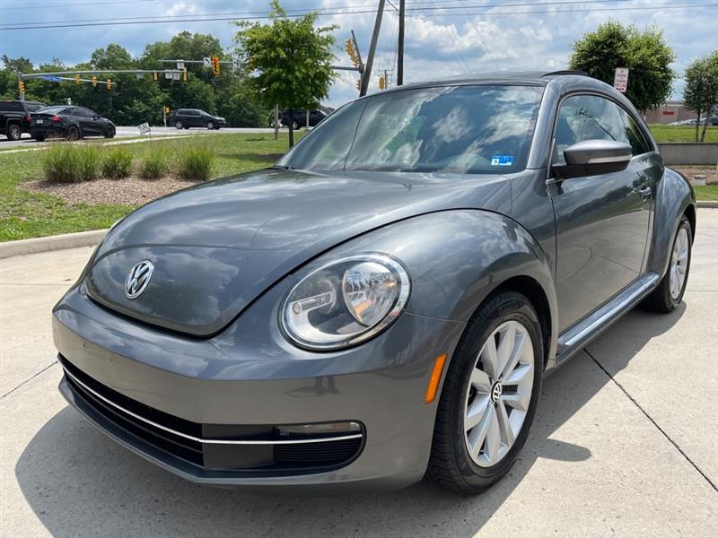 Gray 2013 Volkswagen Beetle Hatchback Front-Wheel Drive Automatic