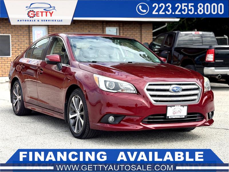 Red (Burgundy) 2015 Subaru Legacy Sedan All-Wheel Drive Automatic