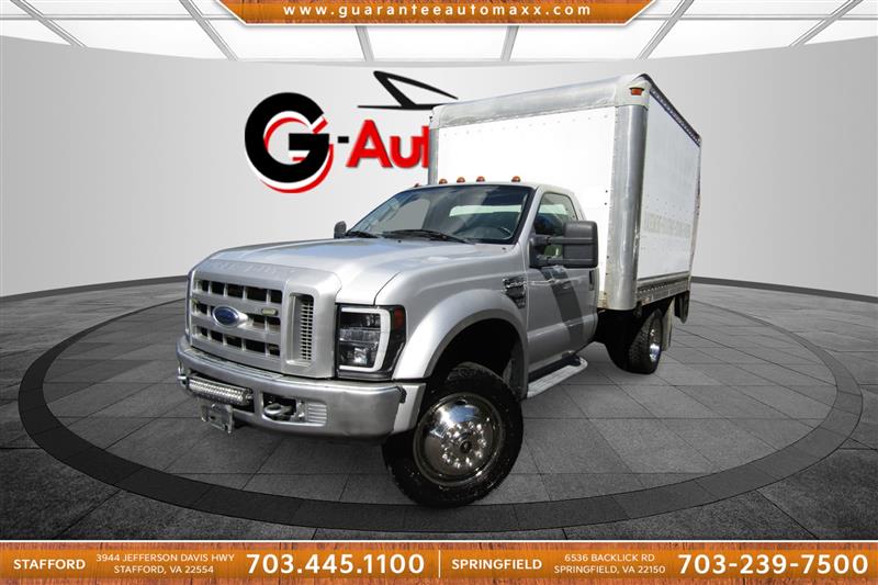 2008 FORD F-450 CHASSIS XL REGULAR CAB 141 DRW RWD