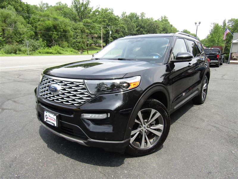 Agate Black Metallic 2020 Ford Explorer SUV / Crossover All-Wheel Drive Automatic