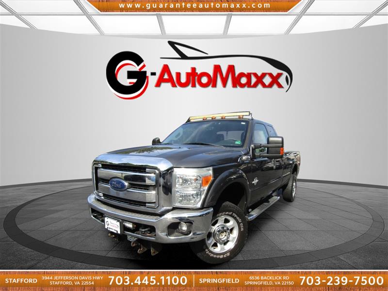 Gray (Magnetic Metallic) 2015 Ford F-250 Super Duty Pickup Truck Four-Wheel Drive Automatic