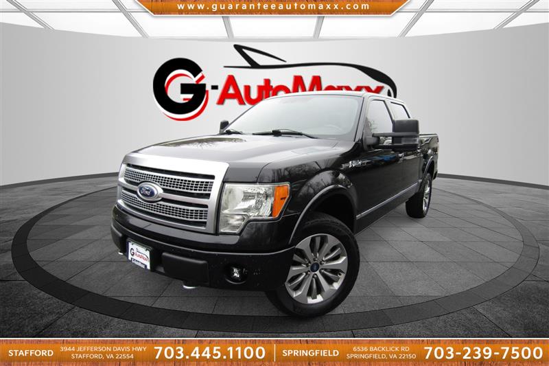 2010 FORD F-150 Platinum SuperCrew 4WD