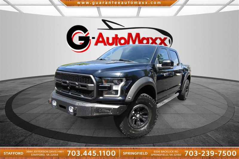 Shadow Black 2017 Ford F-150 Pickup Truck Four-Wheel Drive Automatic