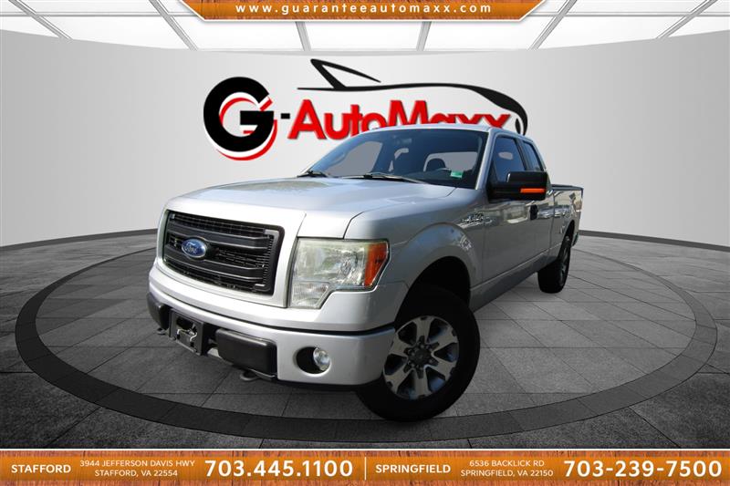Ingot Silver Metallic 2013 Ford F-150 Pickup Truck Four-Wheel Drive Automatic