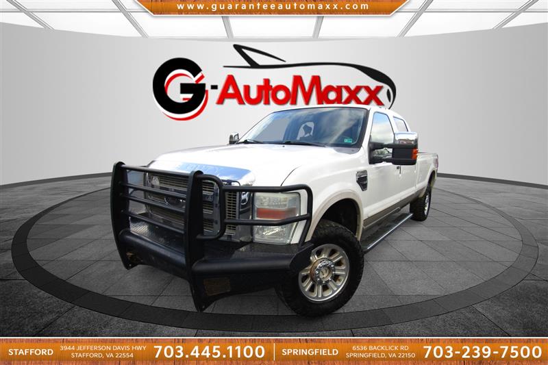 Oxford White 2010 Ford F-350 Super Duty Pickup Truck Four-Wheel Drive Automatic