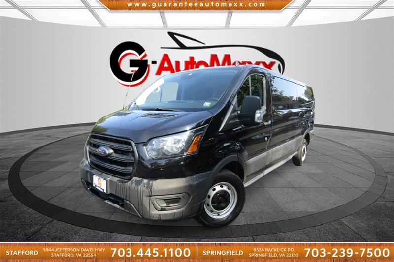 Agate Black Metallic 2020 Ford Transit Cargo 150 Low Roof LWB RWD Van Rear-Wheel Drive Automatic