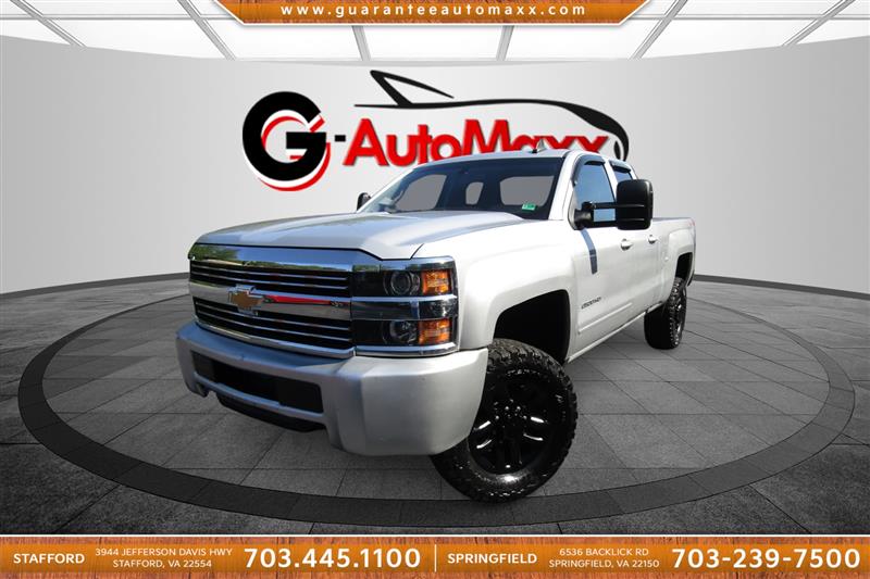 Silver Ice Metallic 2017 Chevrolet Silverado 2500HD Pickup Truck Four-Wheel Drive Automatic
