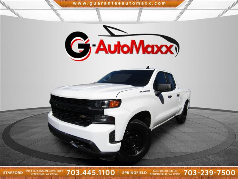 Summit White 2019 Chevrolet Silverado 1500 Pickup Truck Four-Wheel Drive Automatic
