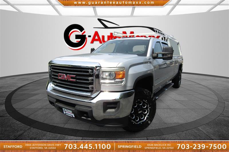 Quicksilver Metallic 2016 GMC Sierra 2500HD Pickup Truck Four-Wheel Drive Automatic