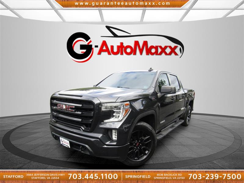 Carbon Black Metallic 2020 GMC Sierra 1500 Pickup Truck Four-Wheel Drive Automatic