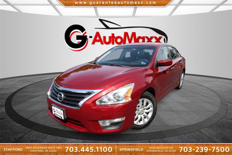 Cayenne Red 2015 Nissan Altima Sedan Front-Wheel Drive Automatic