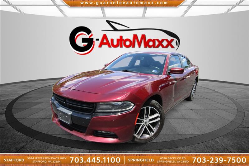 Octane Red Pearlcoat 2019 Dodge Charger SXT AWD Sedan All-Wheel Drive Automatic