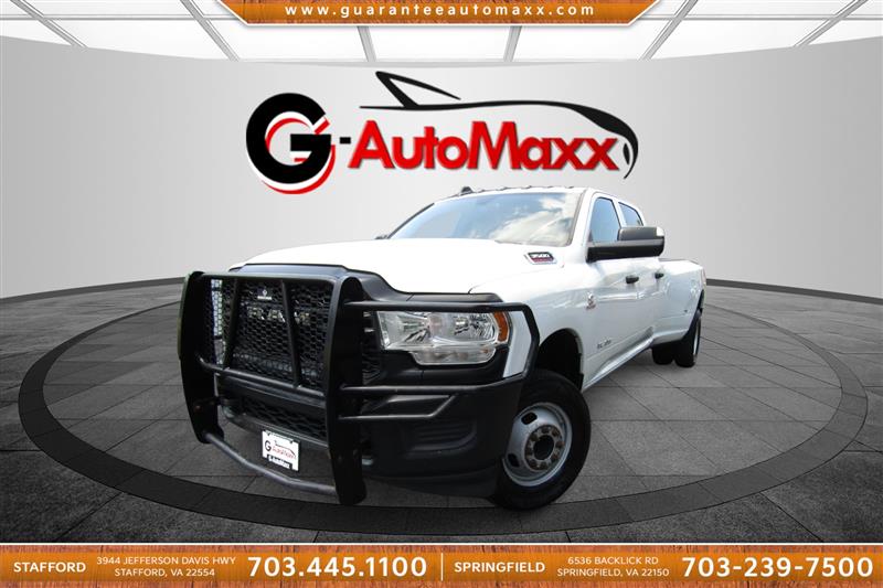 Bright White Clearcoat 2022 RAM 3500 Pickup Truck Four-Wheel Drive Automatic