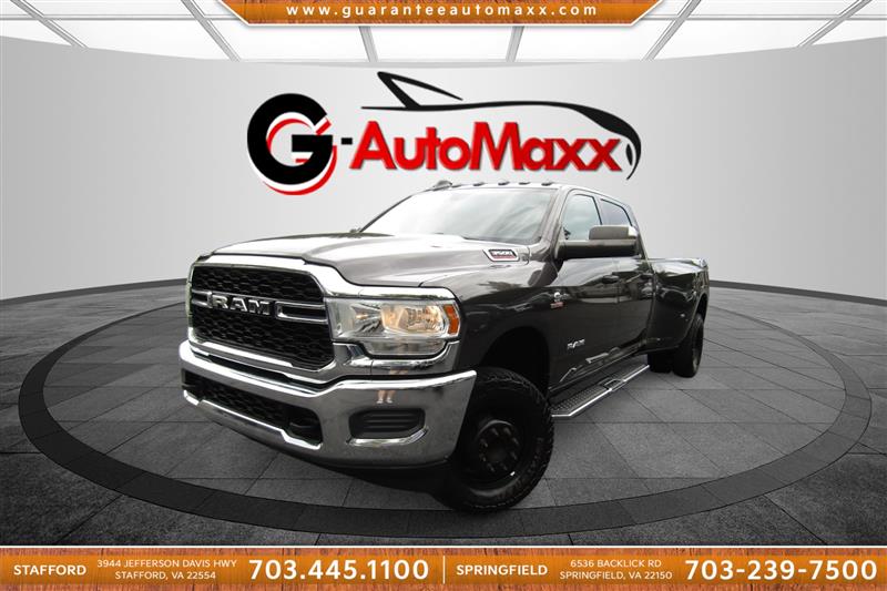 Gray (Granite Crystal Metallic Clearcoat) 2021 RAM 3500 Pickup Truck Four-Wheel Drive Automatic