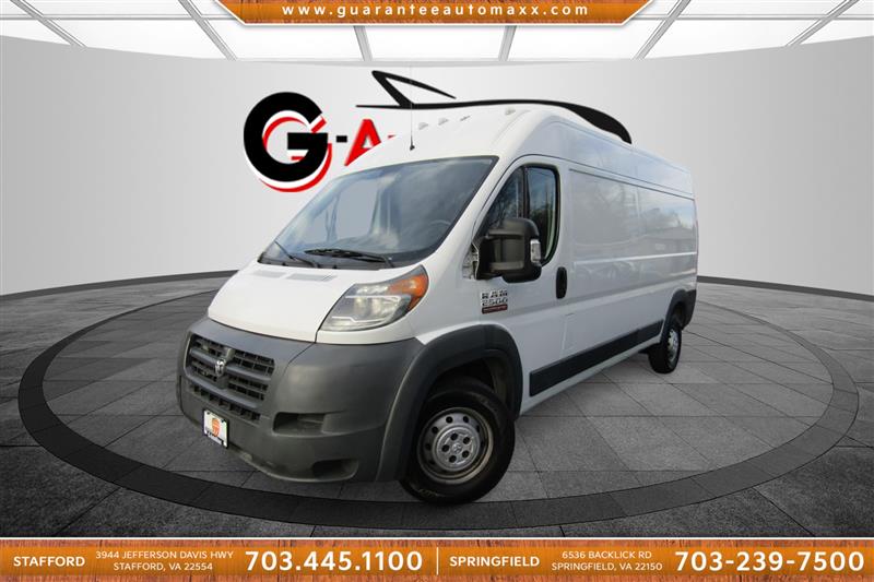 2017 RAM PROMASTER 2500 159 HIGH ROOF CARGO VAN