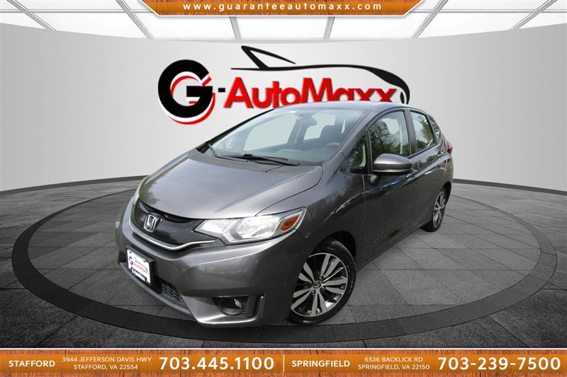 Gray (Modern Steel Metallic) 2015 Honda Fit EX Hatchback Front-Wheel Drive 6-Speed Manual