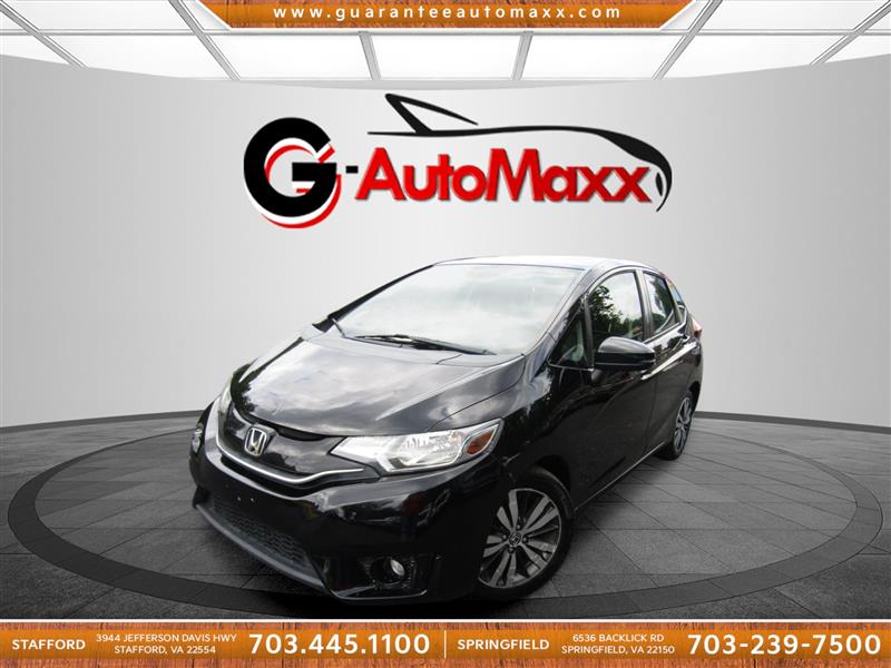 Crystal Black Pearl 2015 Honda Fit Hatchback Front-Wheel Drive Automatic