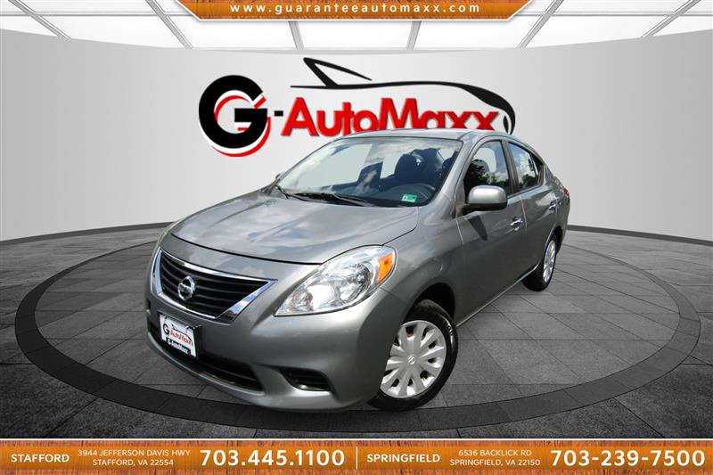 Magnetic Gray Metallic 2013 Nissan Versa 1.6 SV Sedan Front-Wheel Drive Automatic