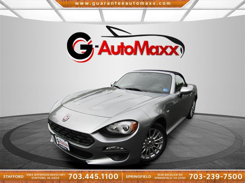 Grigio Argento (Aluminum) 2017 FIAT 124 Spider Convertible Rear-Wheel Drive Automatic