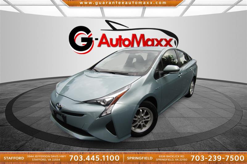 Sea Glass Pearl 2016 Toyota Prius Hatchback Front-Wheel Drive Automatic