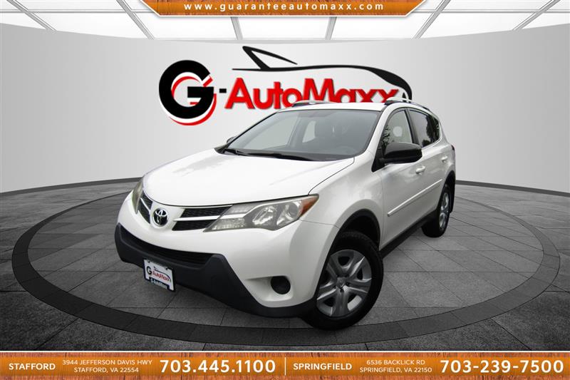 Super White 2015 Toyota RAV4 SUV / Crossover All-Wheel Drive Automatic