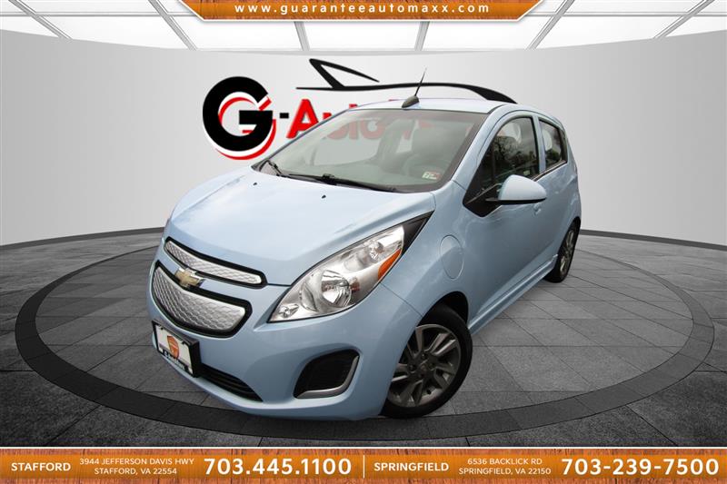 Electric Blue 2015 Chevrolet Spark EV 1LT FWD Hatchback Front-Wheel Drive Automatic