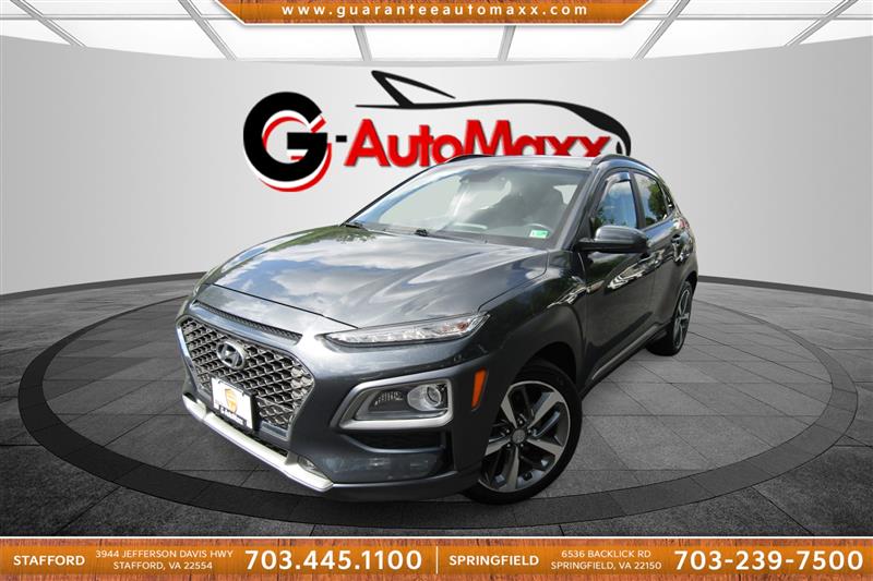 Thunder Gray 2021 Hyundai Kona SUV / Crossover All-Wheel Drive Automatic