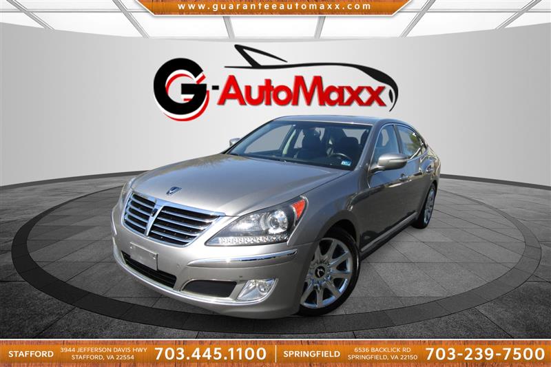 Granite Gray Metallic 2013 Hyundai Equus Ultimate RWD Sedan Rear-Wheel Drive Automatic