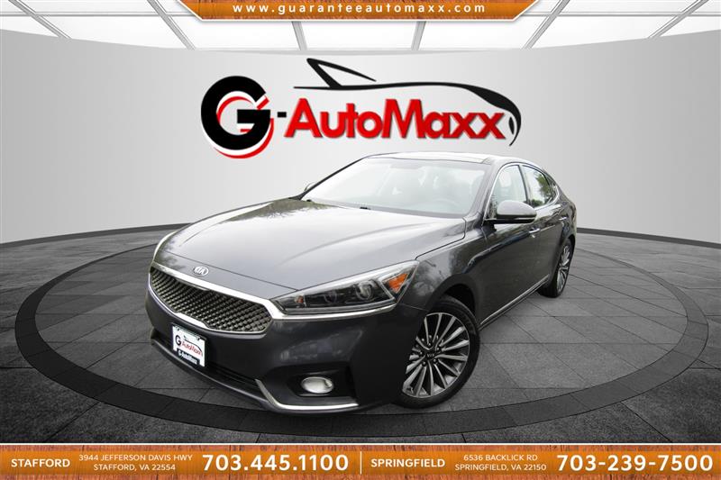 Gray (Platinum Graphite) 2017 Kia Cadenza Premium Sedan Front-Wheel Drive Automatic