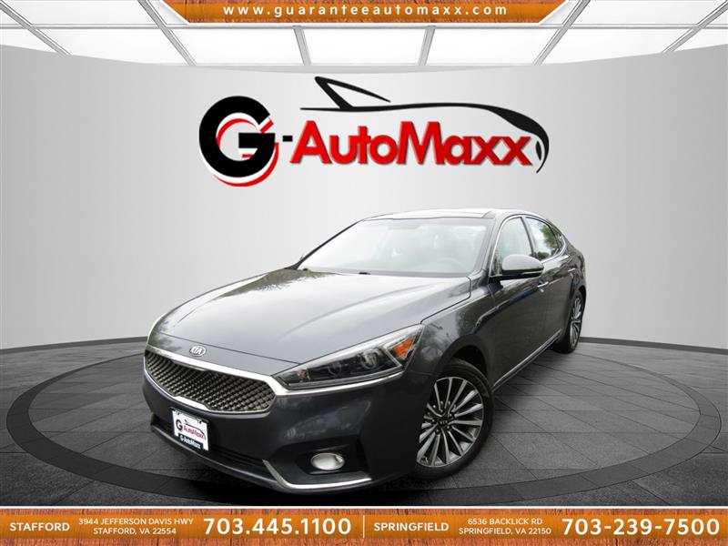 Gray (Platinum Graphite) 2017 Kia Cadenza Sedan Front-Wheel Drive Automatic
