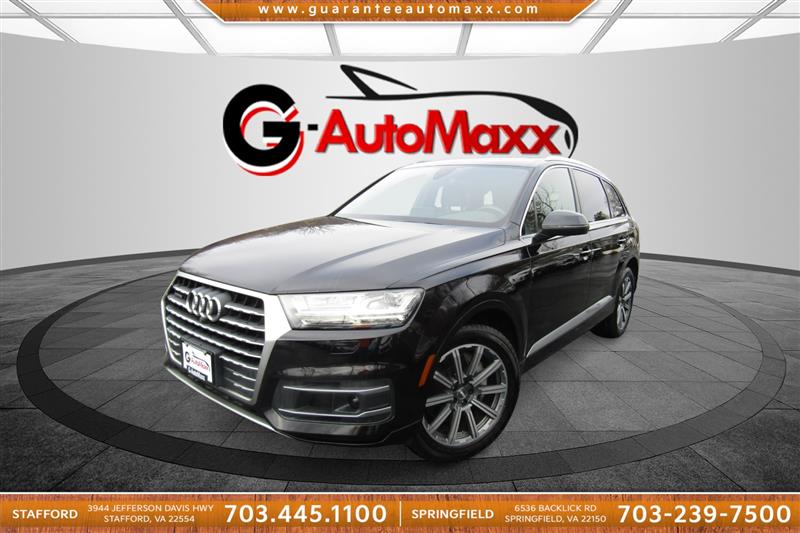 Orca Black Metallic 2018 Audi Q7 SUV / Crossover Automatic